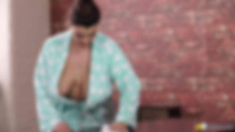 Cherry Blush "Cleaning Cleavage"