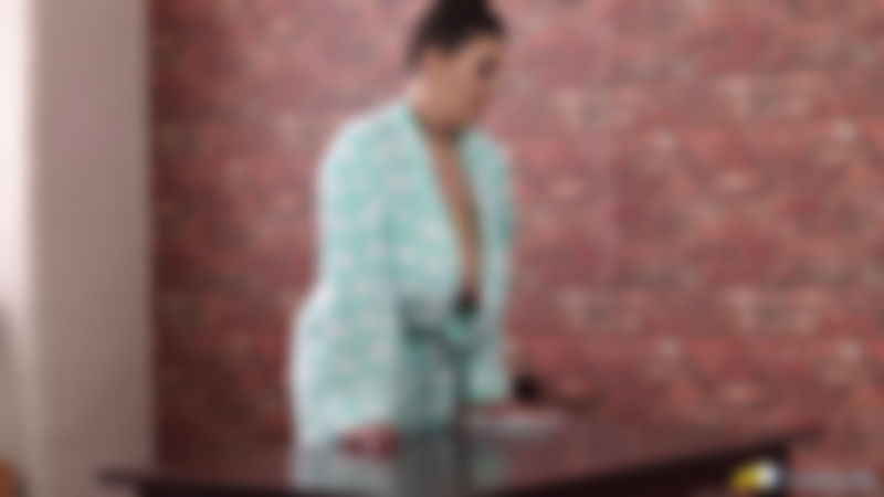 Cherry Blush "Cleaning Cleavage"