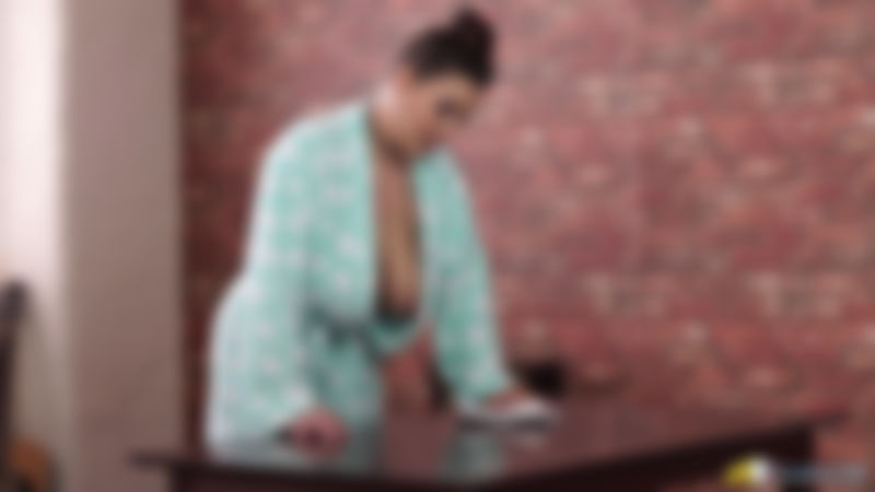 Cherry Blush "Cleaning Cleavage"