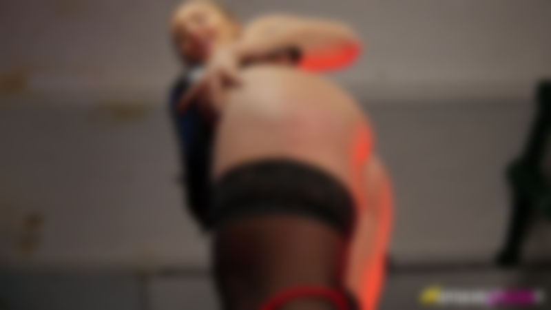 Beth "Red Satin Panties"