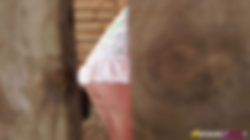 Layla "Pink Knicker Peek"