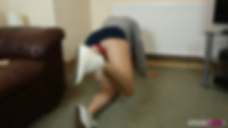 Nicole "Upskirt Workout"