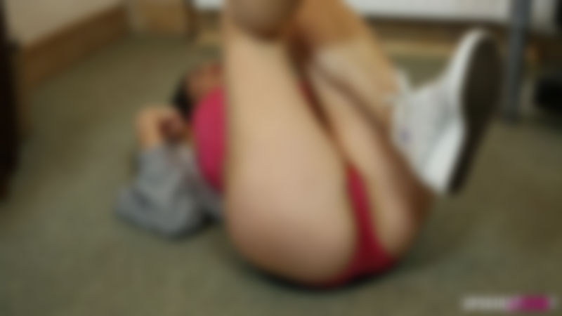 Nicole "Upskirt Workout"