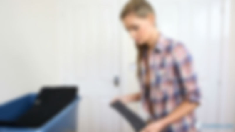 Hailey "Casual Downblouse"