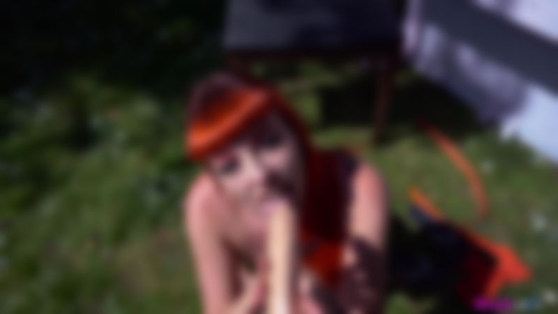 Auburn Fox "Cumming in The Garden:Pt2"