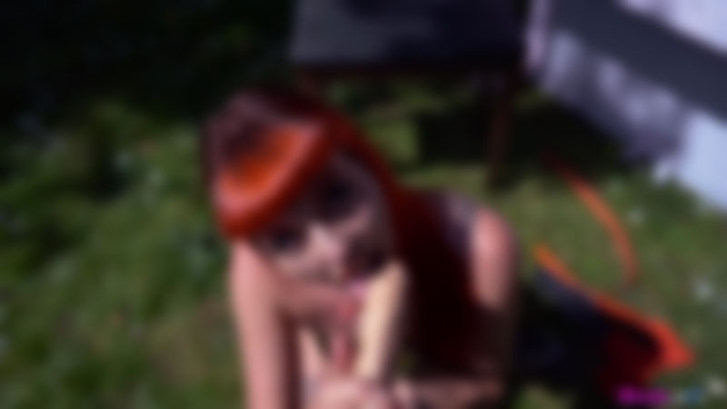 Auburn Fox "Cumming in The Garden:Pt2"