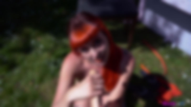 Auburn Fox "Cumming in The Garden:Pt2"