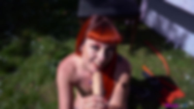 Auburn Fox "Cumming in The Garden:Pt2"
