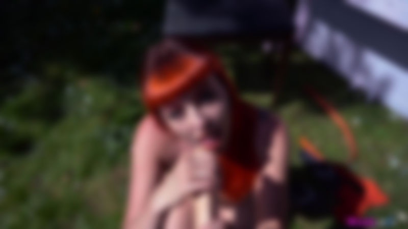 Auburn Fox "Cumming in The Garden:Pt2"