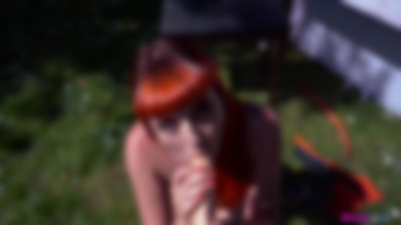 Auburn Fox "Cumming in The Garden:Pt2"