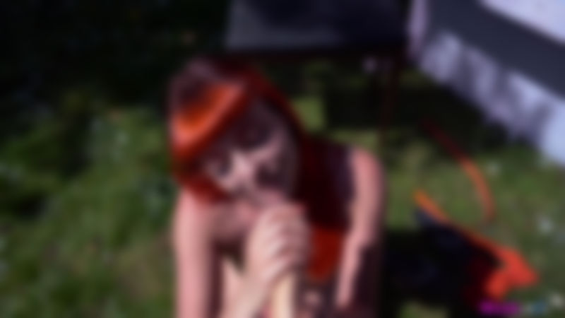 Auburn Fox "Cumming in The Garden:Pt2"