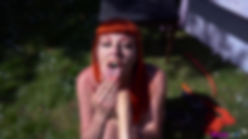 Auburn Fox "Cumming in The Garden:Pt2"